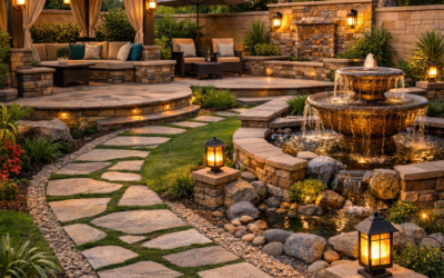 تجربة عميل مع ملتقى الفنون في تنفيذ الهاردسكيب وتحويل الحديقة إلى مساحة فنية متكاملة