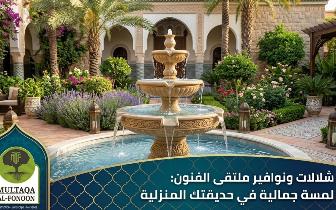 نوافير المياه: سحر الطبيعة الذي يحيي جمال المساحات