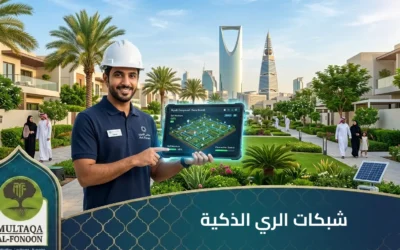 هندسة الواحات: مستقبل الري الذكي في الرياض مع شركة “ملتقى الفنون”