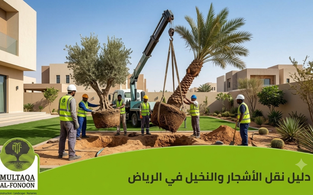 دليل الخبراء من ملتقى الفنون: الكيفية الصحيحة لنقل الأشجار ونقل النخيل في الرياض