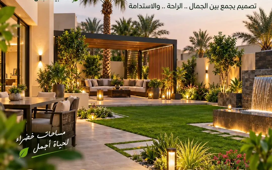 تنسيق حدائق الفلل في الرياض لعام 2026 - ملتقا الفنون